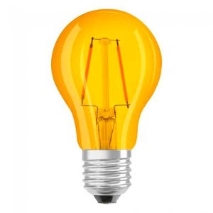 Лампа Osram LEDSCLA15 2,5W/622 230V YE E27 желтая