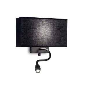 Бра Ideal Lux 215709 Hotel AP2 All Black