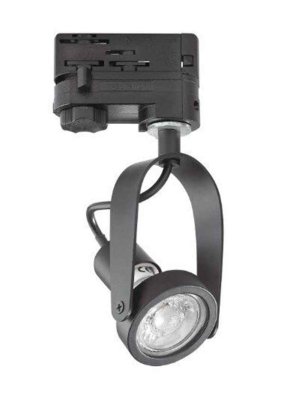 Трековый светильник Ideal Lux 229669 Glim Compact Track Nero