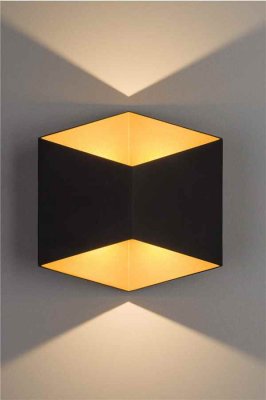 Фото Бра Nowodvorski 8141 Triangles LED Black-Gold
